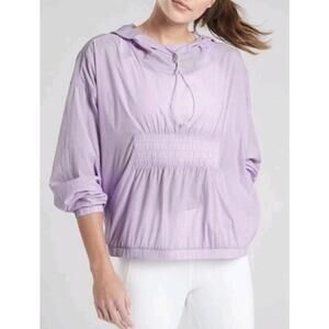Athleta Women's Dispatch Anorak Jacket Medium Lilac